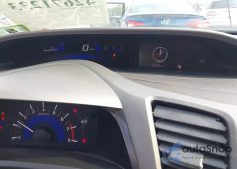 2012 Honda Civic Lx из США, поврежденный, VIN 2HGFB2F50CH535124